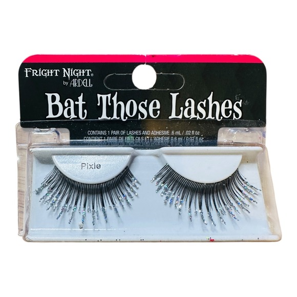 Ardell Other - Fright Night by Ardell Bat Those Lashes Pixie Style False Eyelashes with Glitter